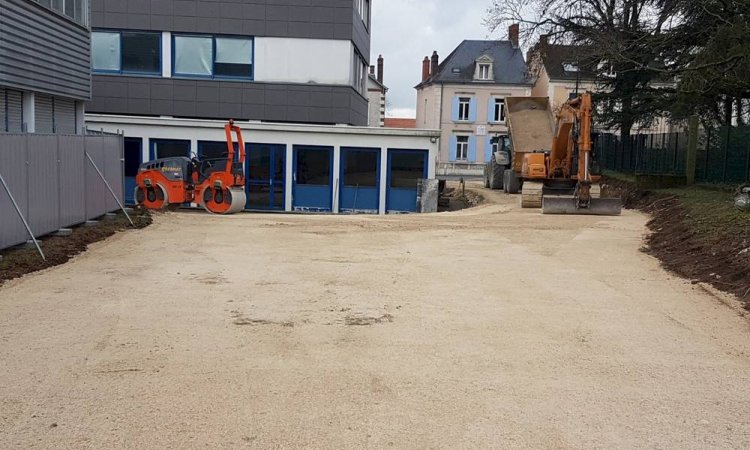 Terrassement extension de bâtiment - Nevers - Benoit Cyprès